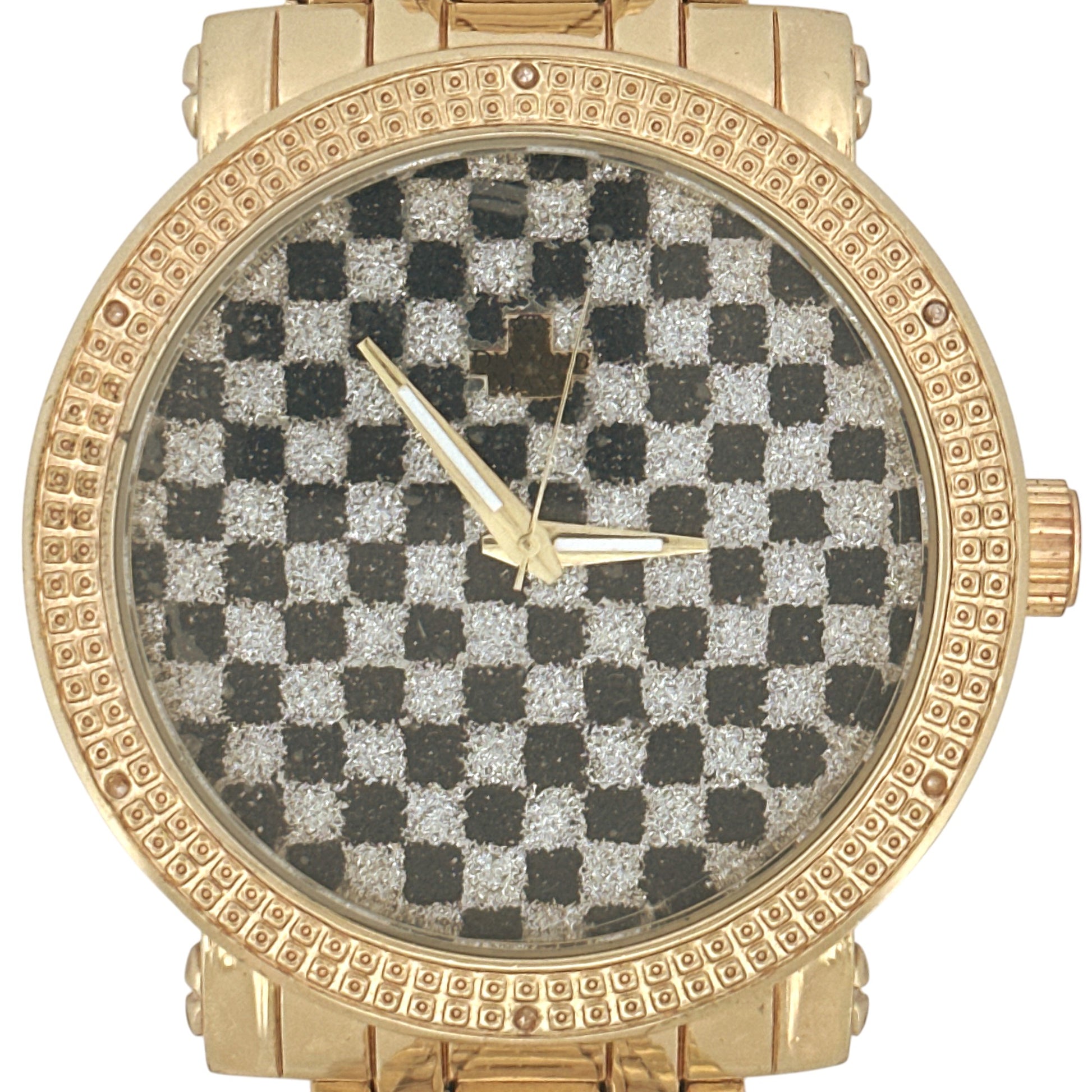 Men's Diamond Watch – 1/10 Cttw Natural Diamonds, Perfect Luxury Gift for Him