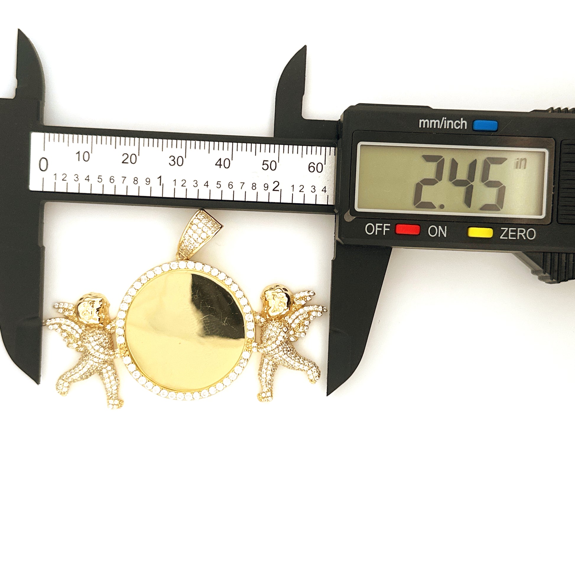 Angel Memory Photo Pendant, Personalized Tribute Keepsake, Memory Charm