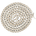 Real Diamond Tennis Chain, Iced Out Natural Diamond Tennis Necklace for Him/Her, 1 Cttw Genuine Diamonds