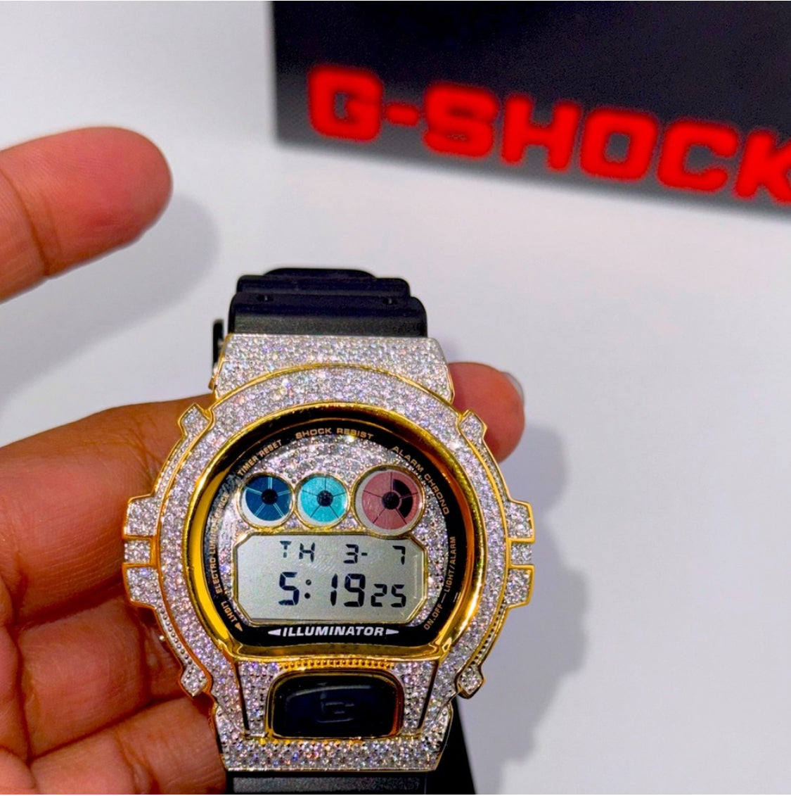 Vvs GRA certified G Shock Watch