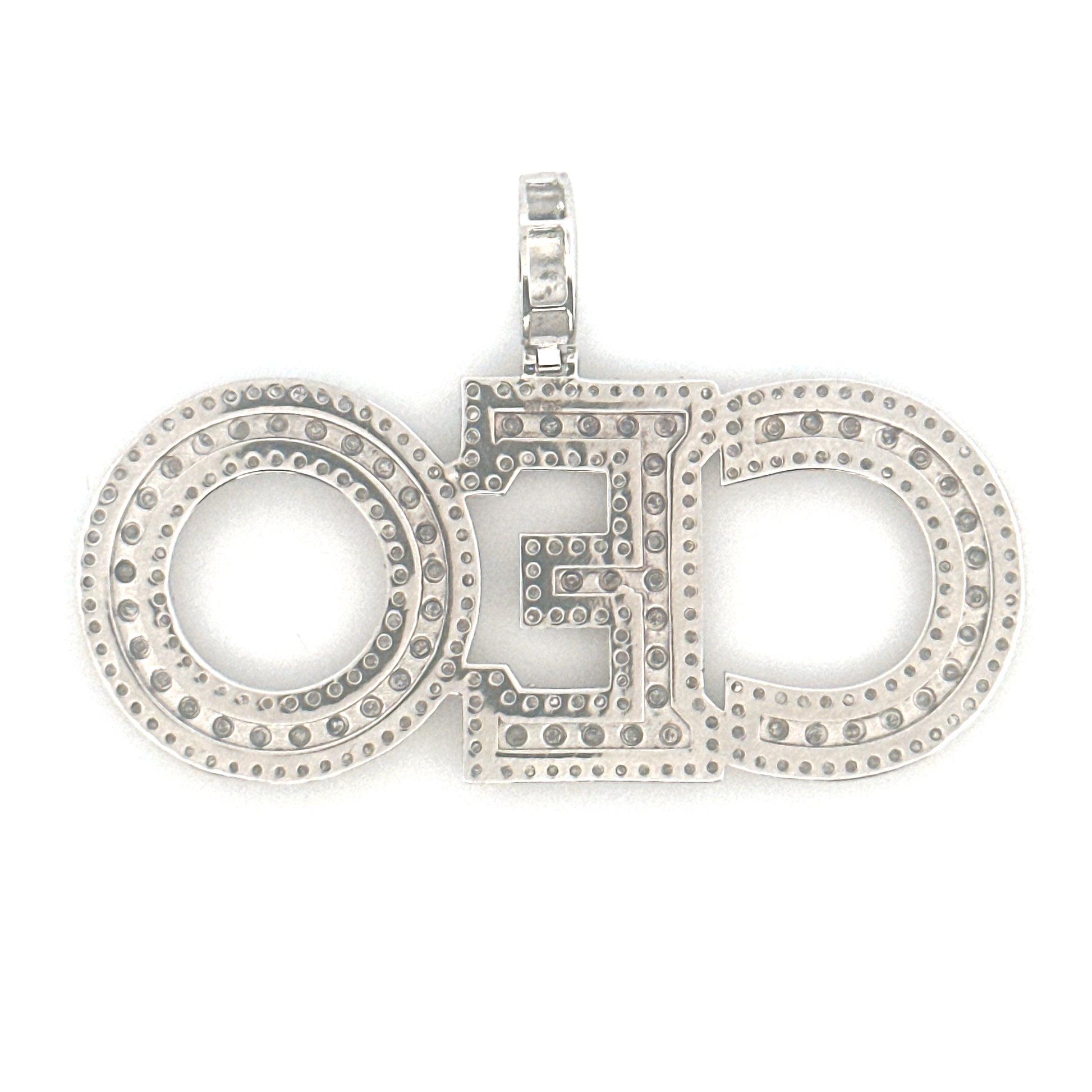 CEO Diamond Pendant with 1 CTTW Natural Diamonds – Custom Made Appraisal Included