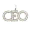 CEO Real Diamond Pendant with 1 CTTW Natural Diamonds – Custom Made Appraisal Included