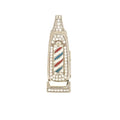 Diamond Barber Trimmer Pendant, VVS Moissanite Diamond Barber Pendant, Custom Made Trimmer Charm For Barbers/ Hair Stylist, GRA Certified