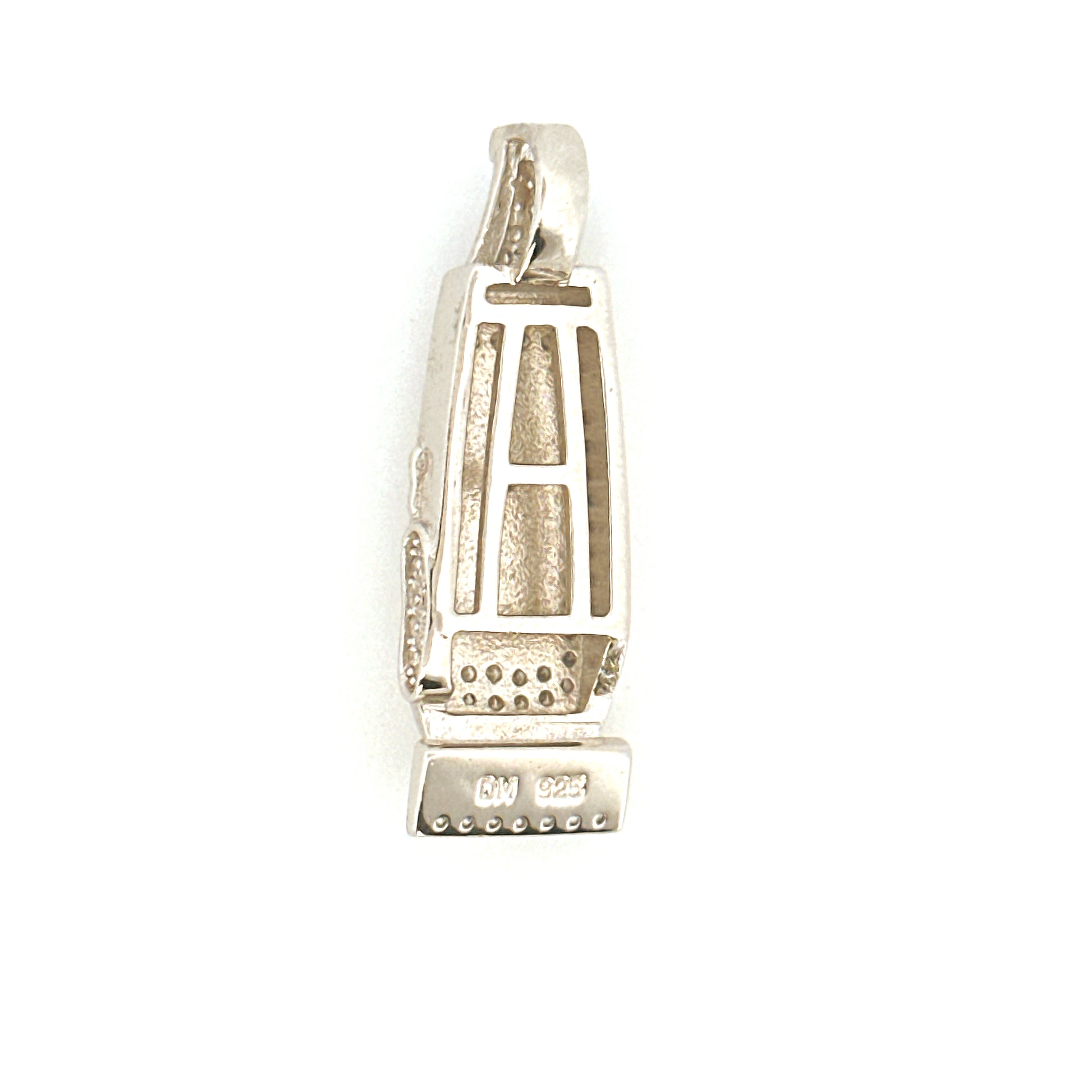 Diamond Barber Trimmer Pendant, VVS Moissanite Diamond Barber Pendant, Custom Made Trimmer Charm For Barbers/ Hair Stylist, GRA Certified