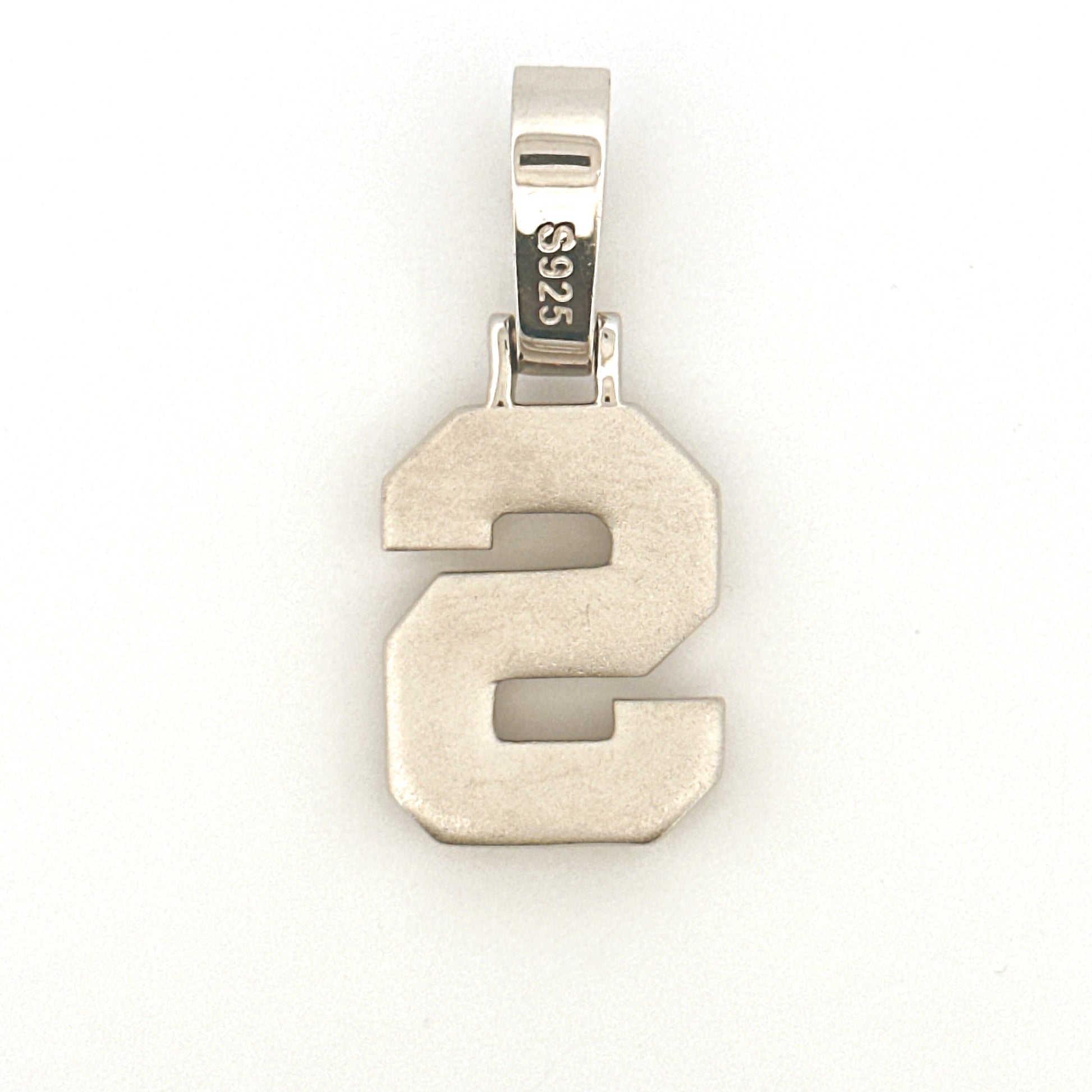 S Initial Diamond Pendant, Gift for Him/Her, S letter Charm VVS Moissanite Diamond