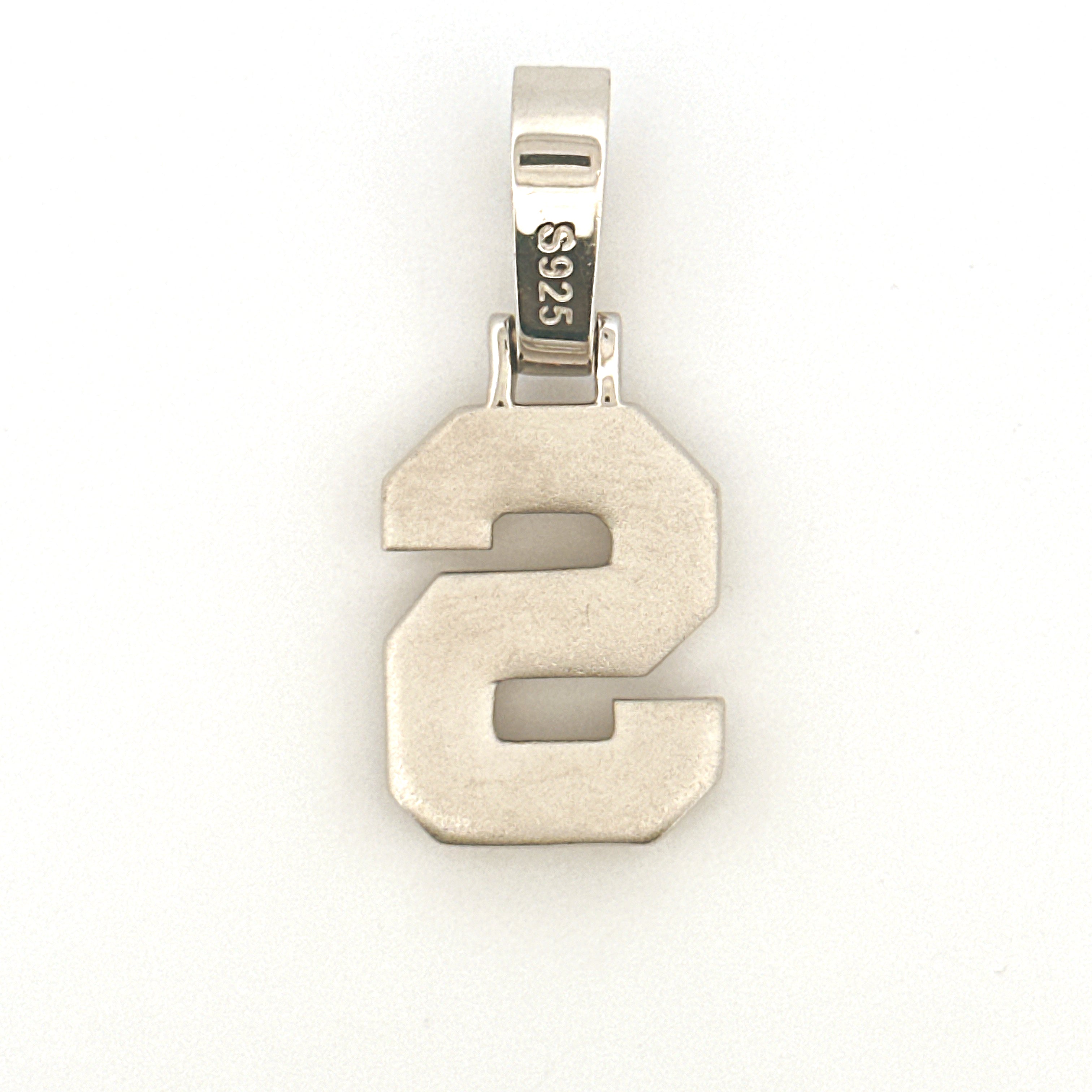 S Initial Diamond Pendant, Gift for Him/Her, S letter Charm VVS Moissanite Diamond
