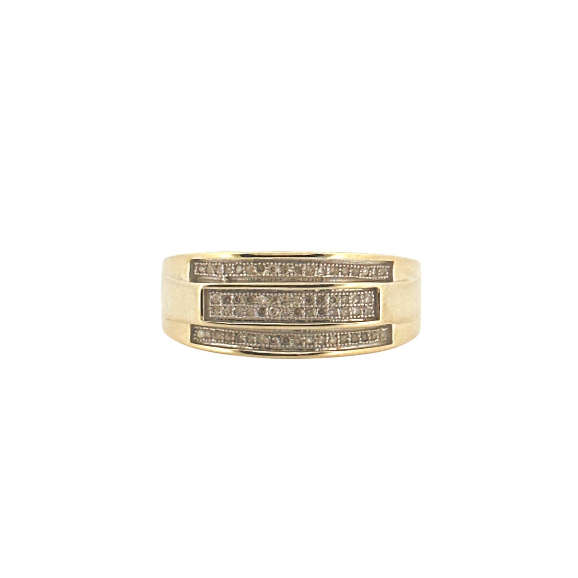 Men's Diamond Band, Engagement Ring For Men, Promise Ring For Him