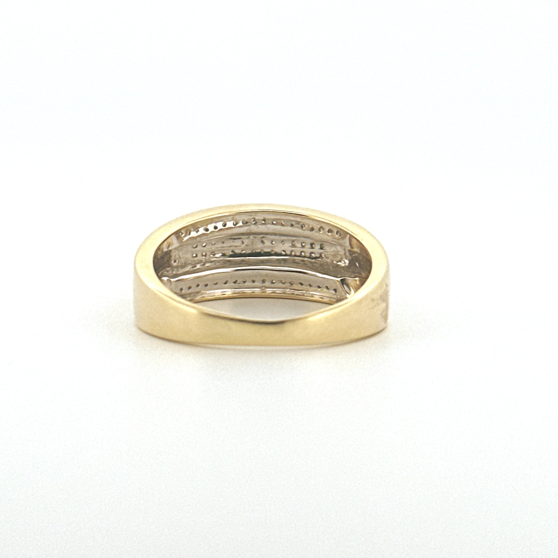 Men's Diamond Band, Engagement Ring For Men, Promise Ring For Him
