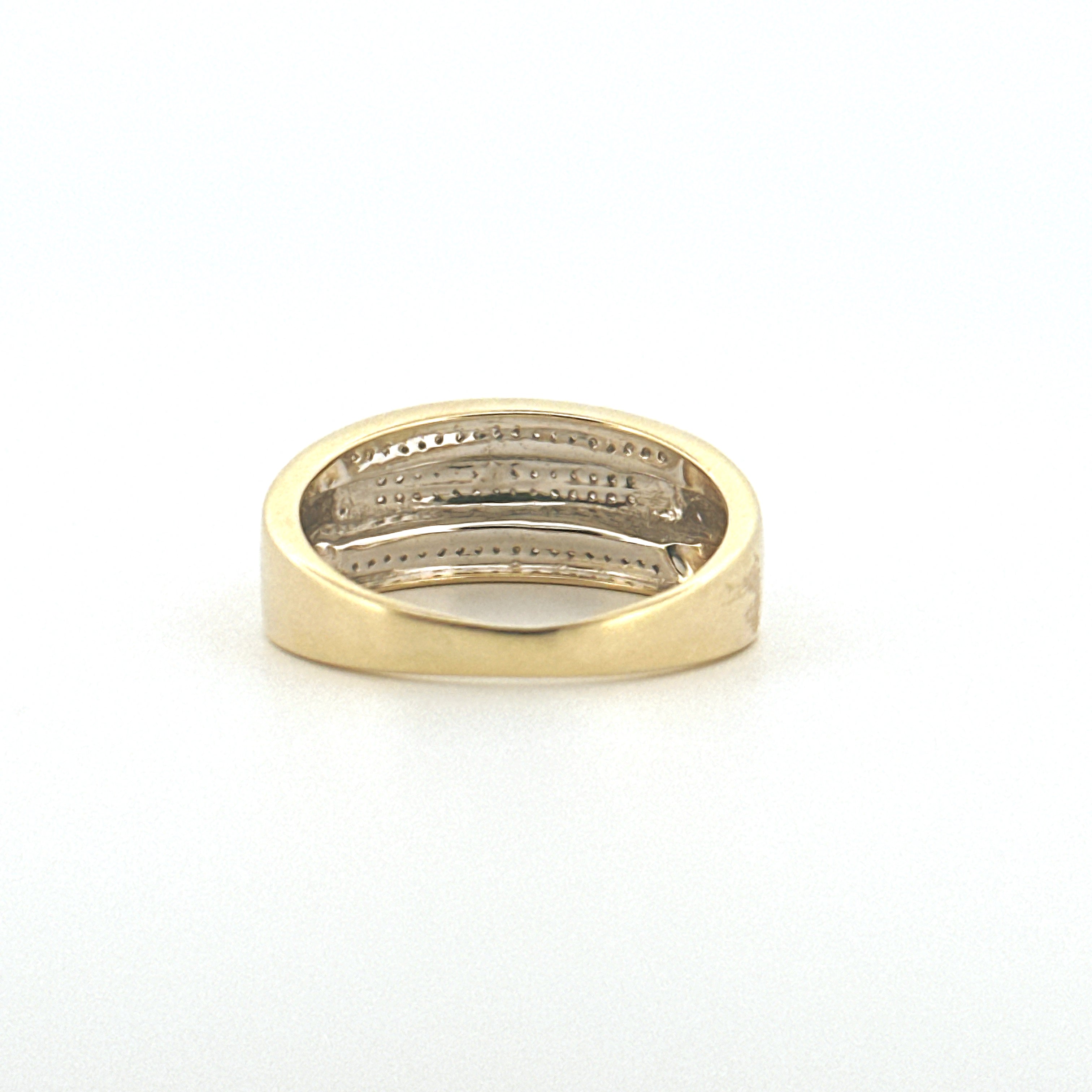 Men's Diamond Band, Engagement Ring For Men, Promise Ring For Him