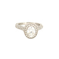 VVS Solitaire Diamond Ring for Women, Engagement Ring, Wedding Ring for Her, GRA Certified Moissanite Diamond