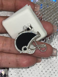 Load image into Gallery viewer, Custom Football Helmet Pendant Necklace for Kids, Teens, and Sports Fans
