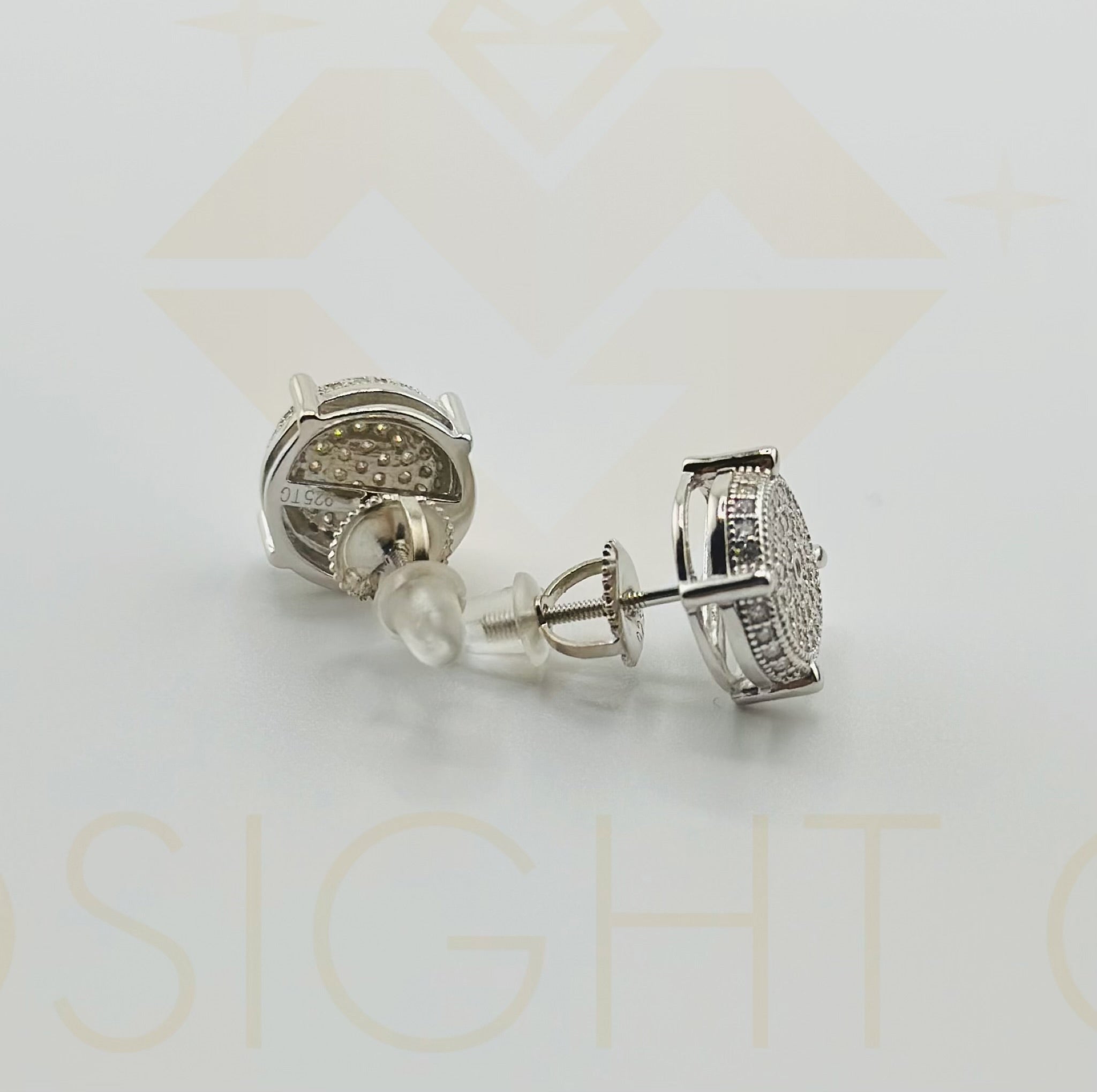 14k White Gold Vermeil