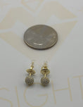 Load image into Gallery viewer, 14K Gold Vermeil Diamond Studs
