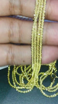 Reproducir el video en la vista de la galería, 18k Gold Vermeil Ice Chain Beautiful sparkly chain hand made in Turkey beautiful statement 925 chain sparkles like crazy Best His/Her gift
