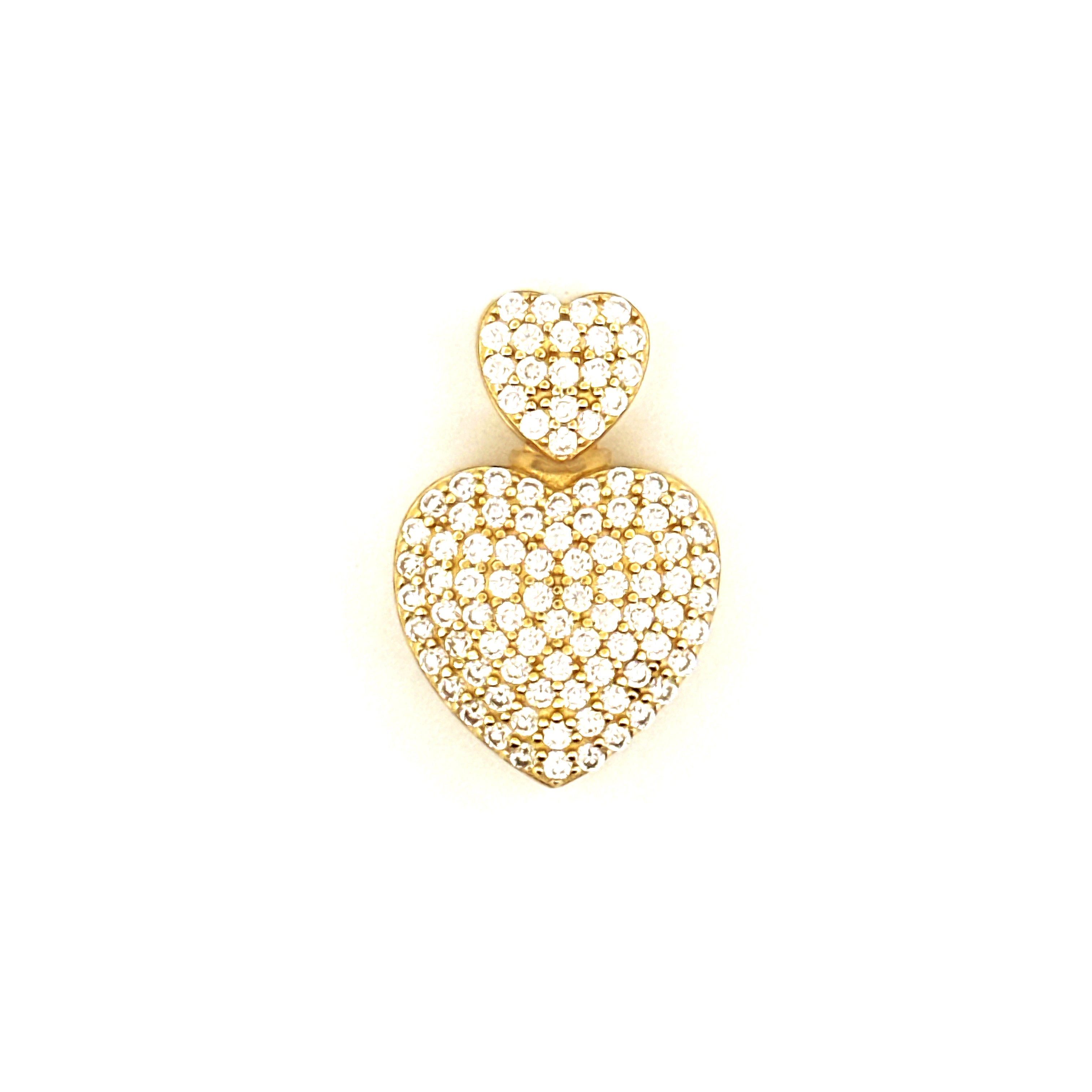 Heart Urn Pendant, Gold Cremation Urn Pendant for Human or Pet Ashes