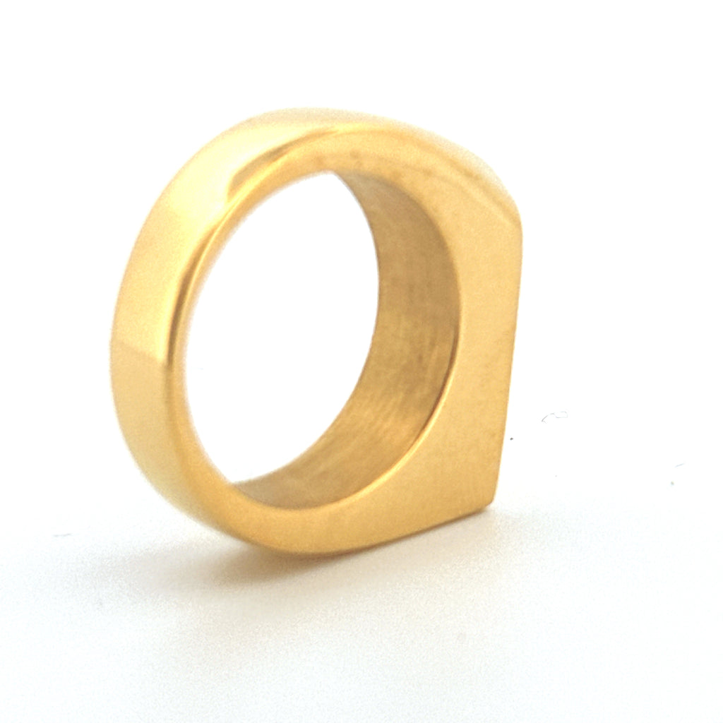 Men's Urn Ring, Personalized Memorial Ring with Ashes, Keepsake Ash Holder