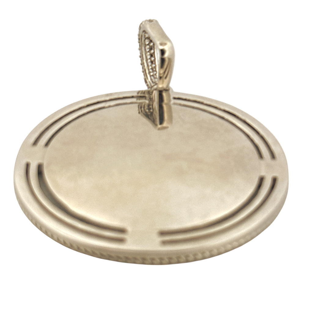 Memory Photo Pendant Necklace – Unisex 14K Gold Vermeil, Personalized Gift-Ready Keepsake