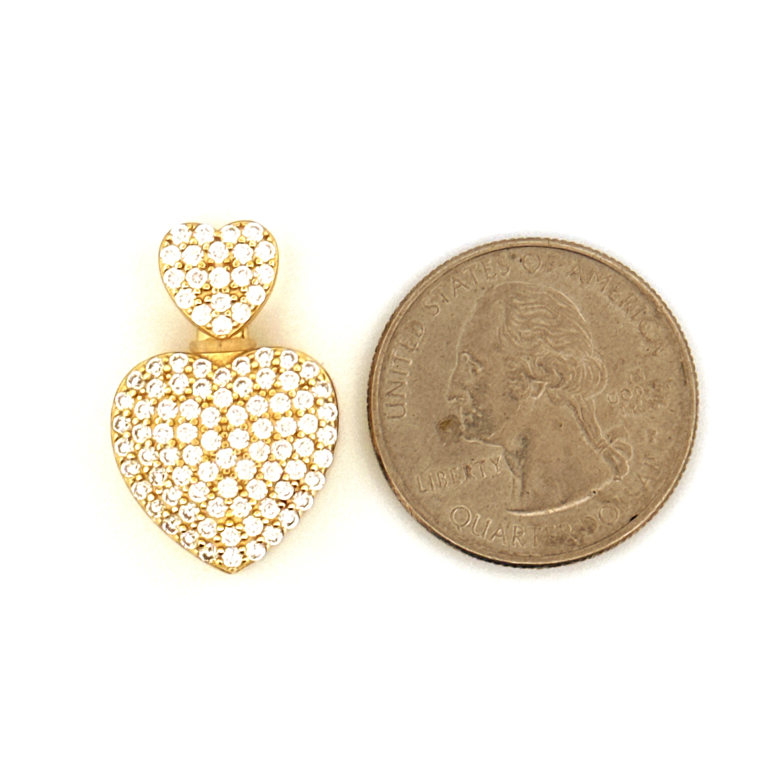 Heart Urn Pendant, Gold Cremation Urn Pendant for Human or Pet Ashes