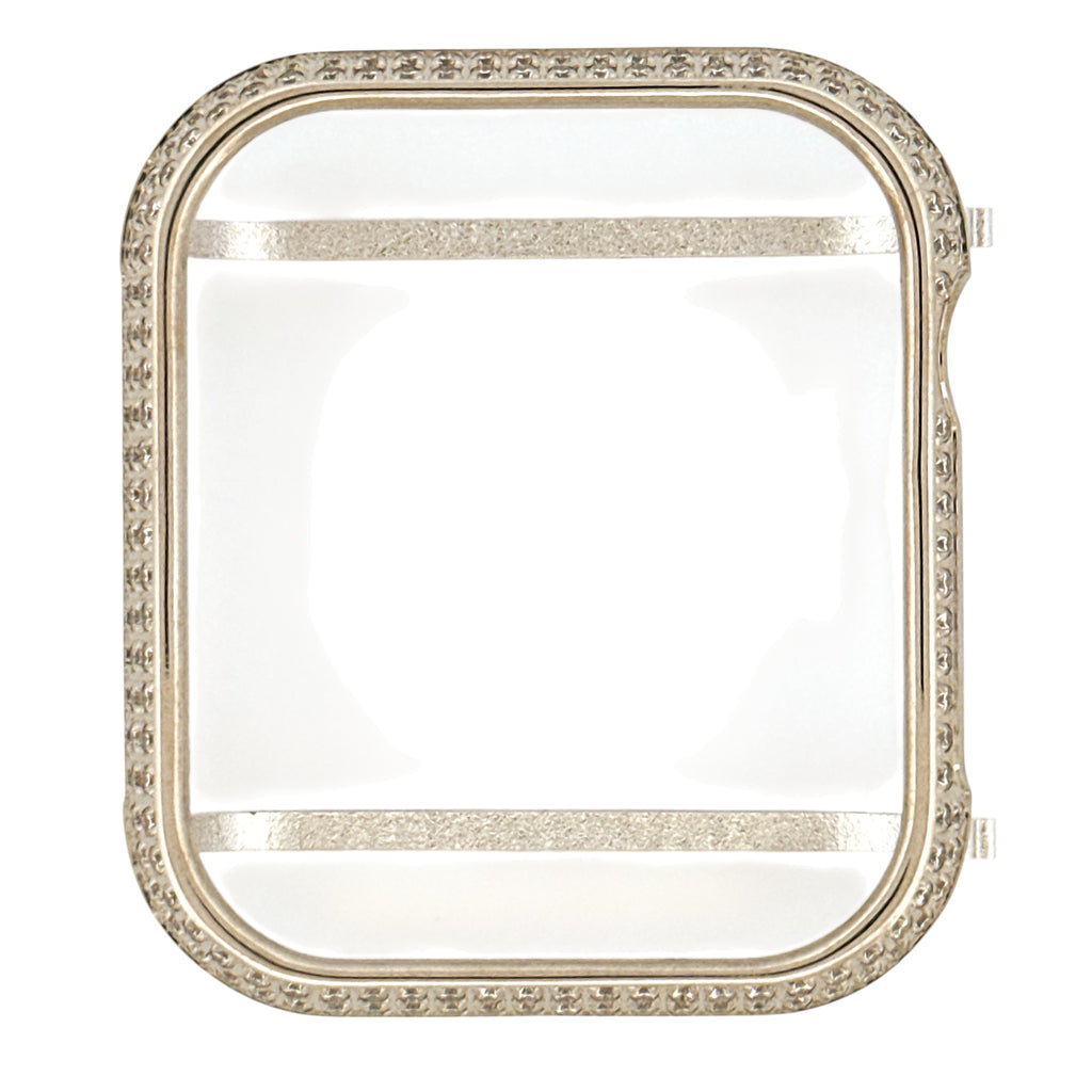 Diamond Apple Bezel, 45mm VVS GRA Certified Moissanite Bezel for Apple Watch