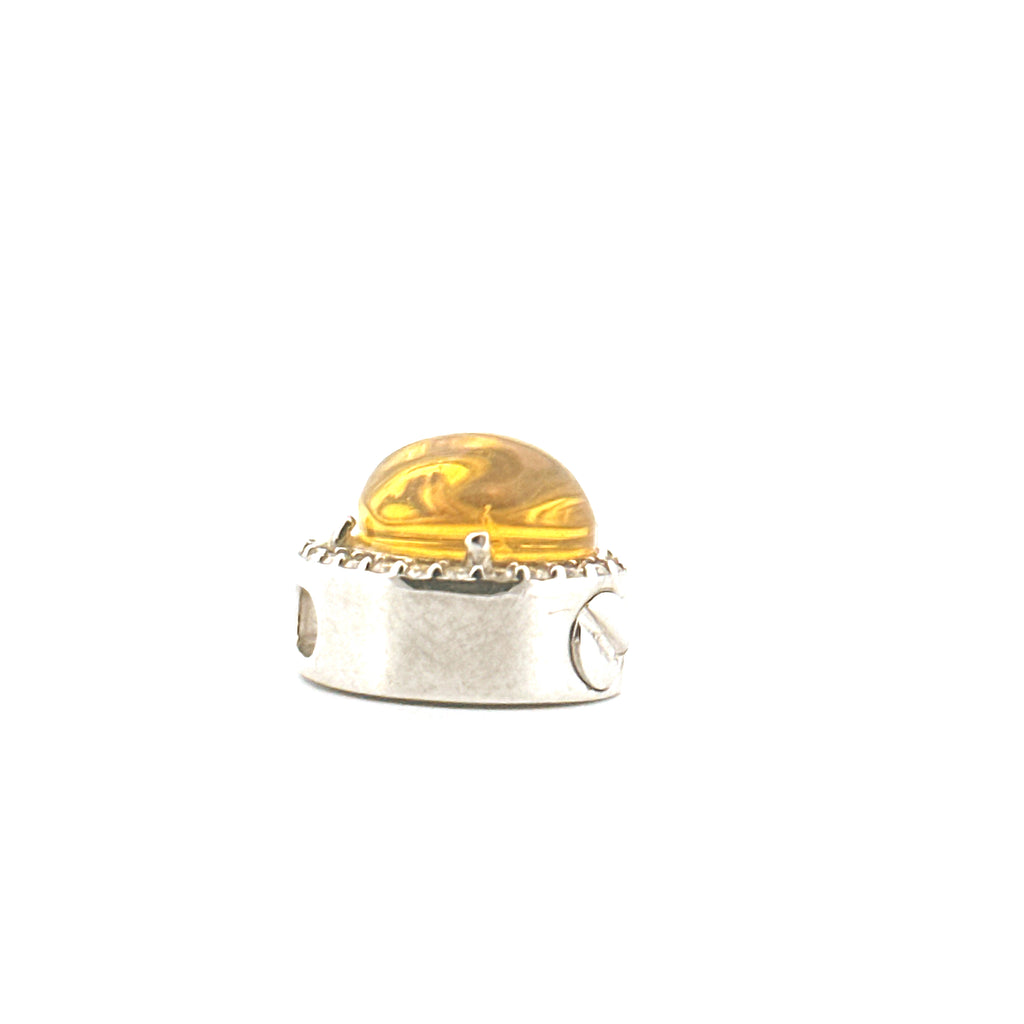 Diamond Birthstone Urn Pendant, Teardrop Urn Necklace, Cremation Jewelry For Ashes, Genuine Gemstones