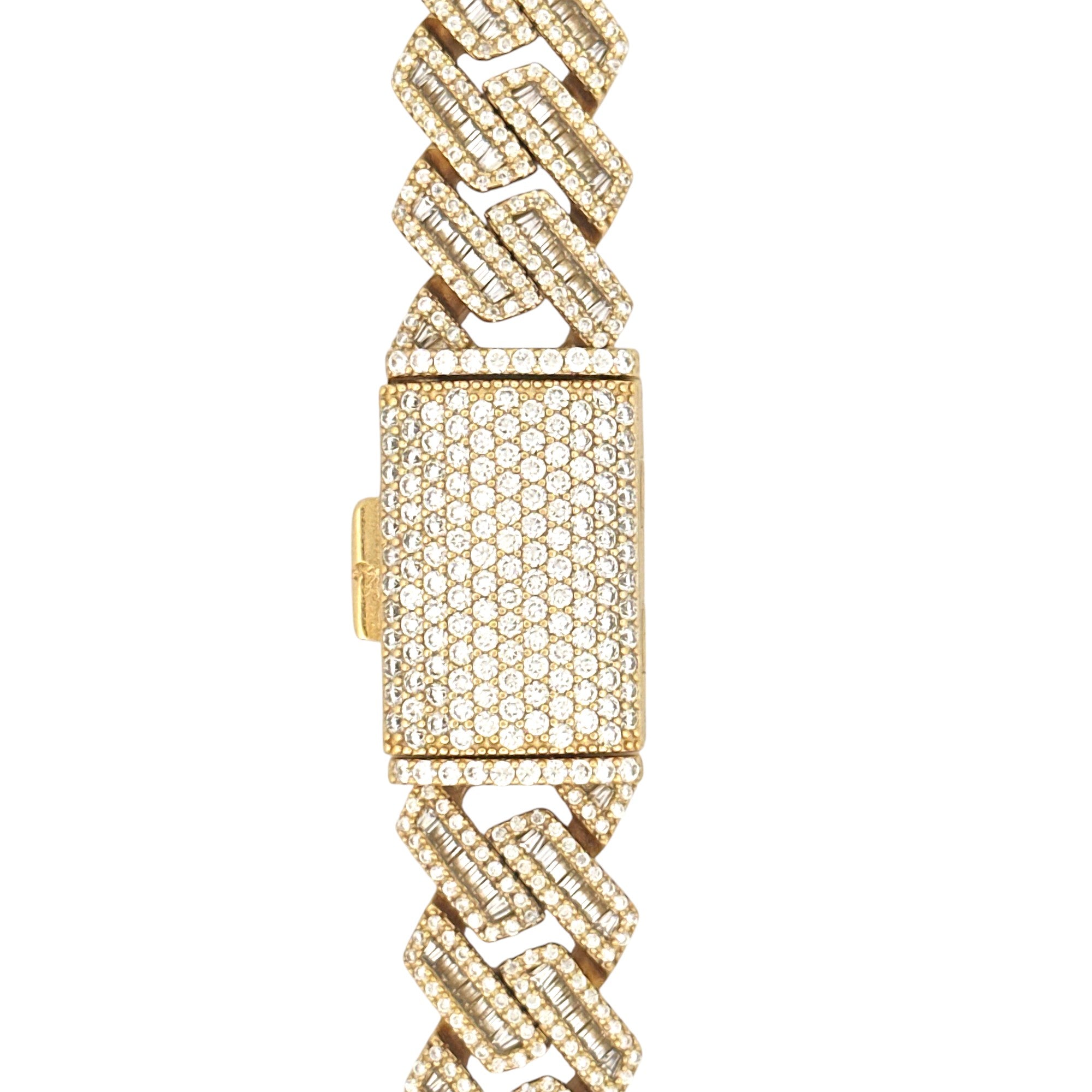 Cuban Link Apple Watch Band – VVS GRA Certified Moissanite Lab Diamonds | Fits All Series | 100% Passes Diamond tester