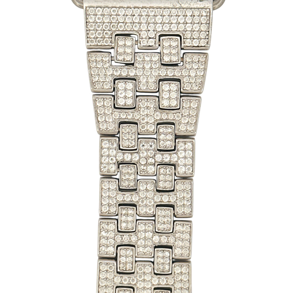 Diamond Apple Band,  Moissanite Diamond Band for Apple Watches, Made for All Series