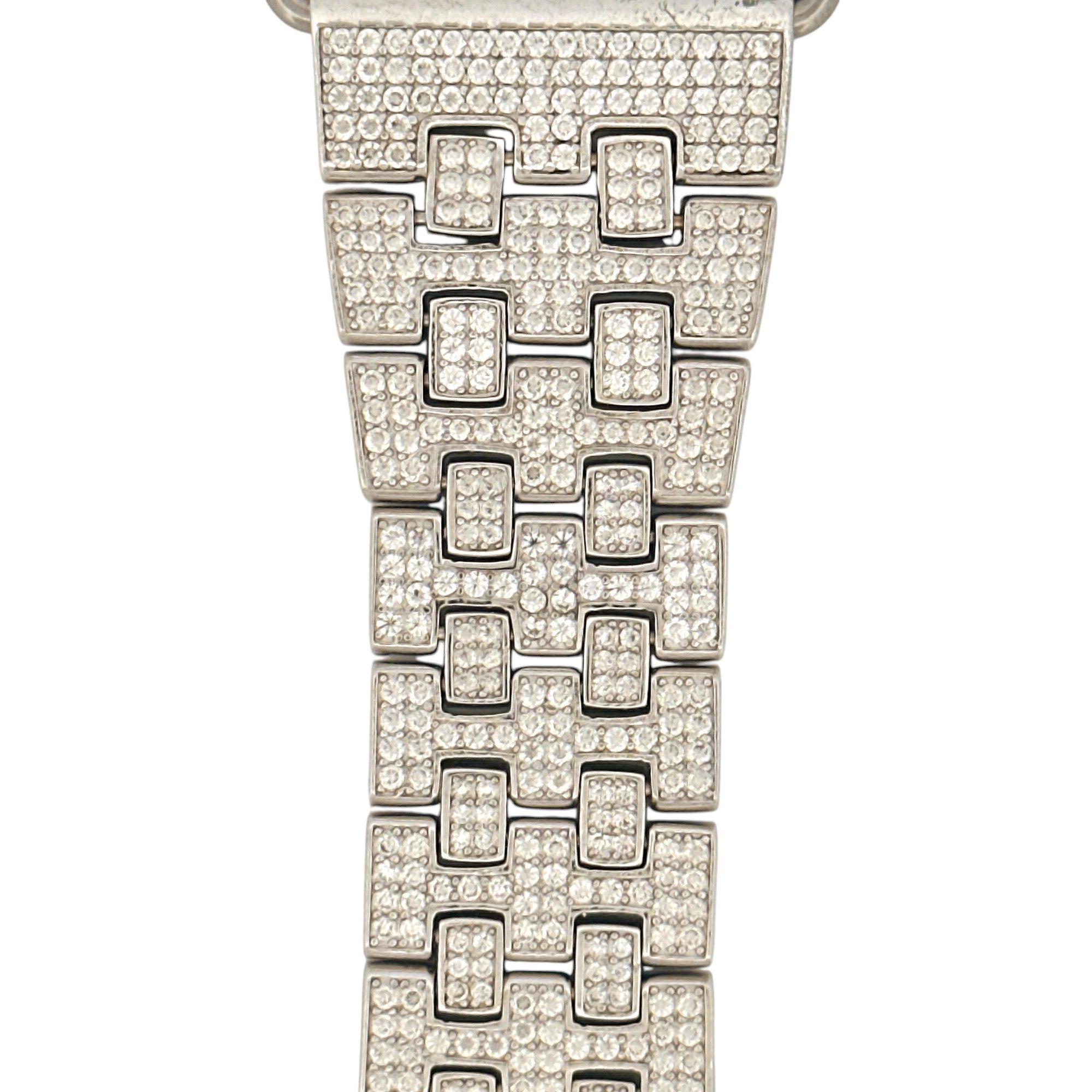 Diamond Apple Band,  Moissanite Diamond Band for Apple Watches, Made for All Series