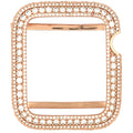 VVS GRA Certified Diamond Apple Watch Bezel, 100% Passes Diamond Testers, 45mm, Rose Gold Vermeil