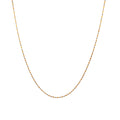 Beaded Chain– Solid 10K Two Tone Yellow/White Gold