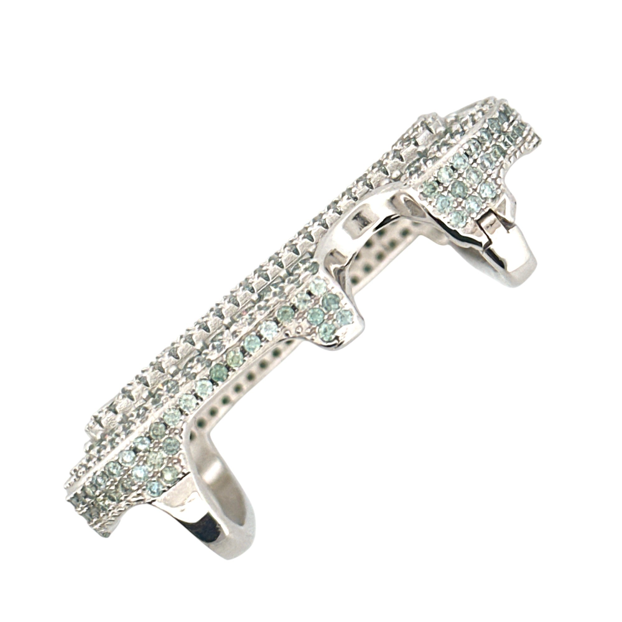VVS GRA Certified Diamond Apple Bezel , GRA Certified Emerald Moissanite Diamonds, All Series, 100% Passes Diamond Testers