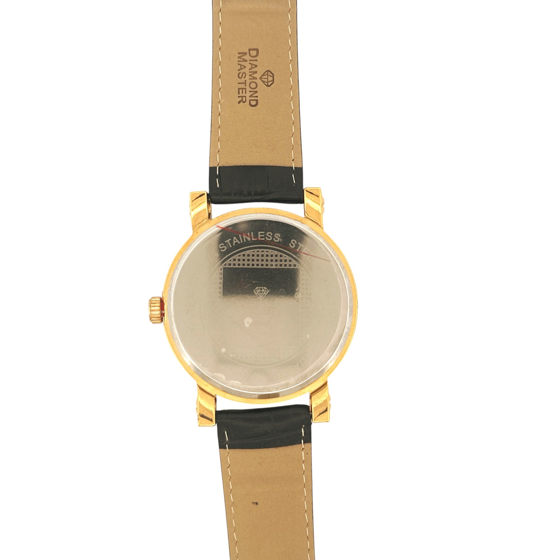 Men’s Diamond Watch – Natural 1/10 CTTW Diamonds, Luxury Diamond Watch