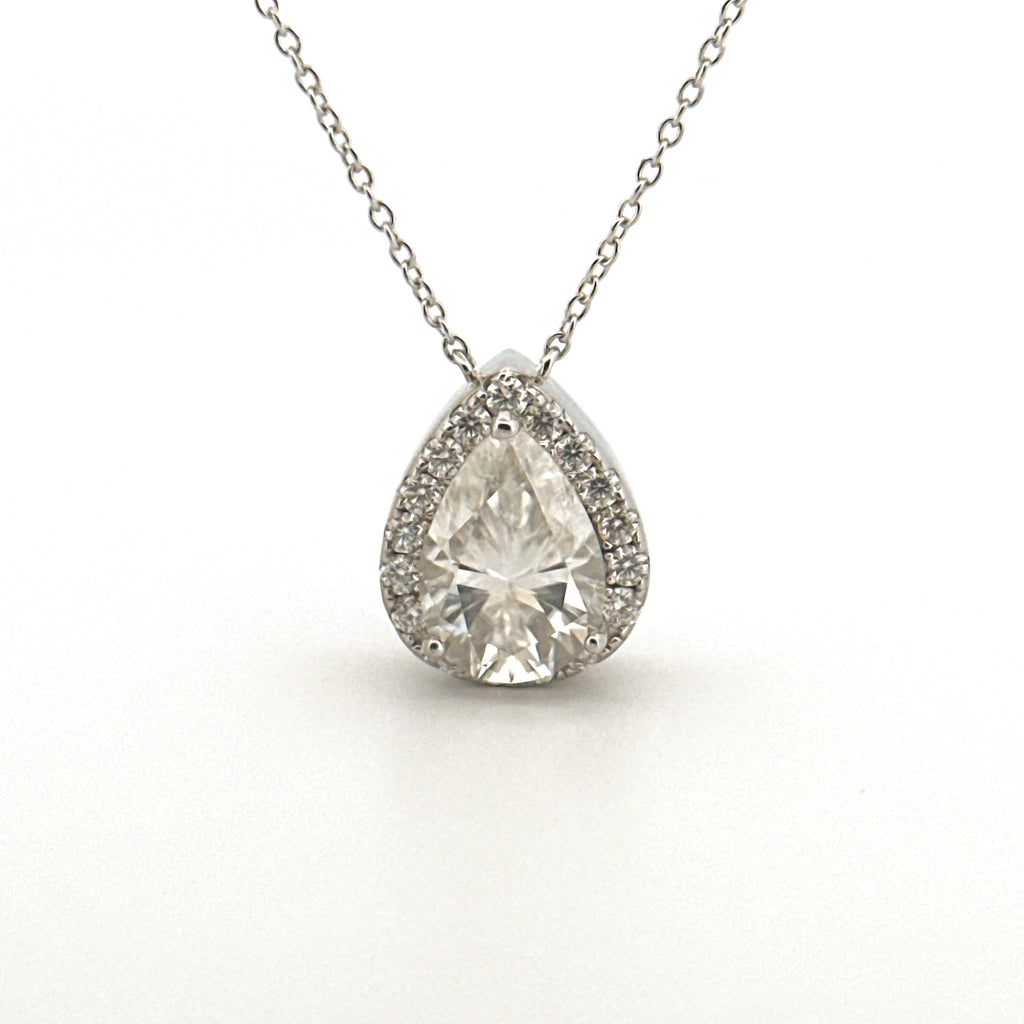 Teardrop Urn Necklace, Cremation Jewelry for Ashes, Ash Holder Keepsake Urn Pendant