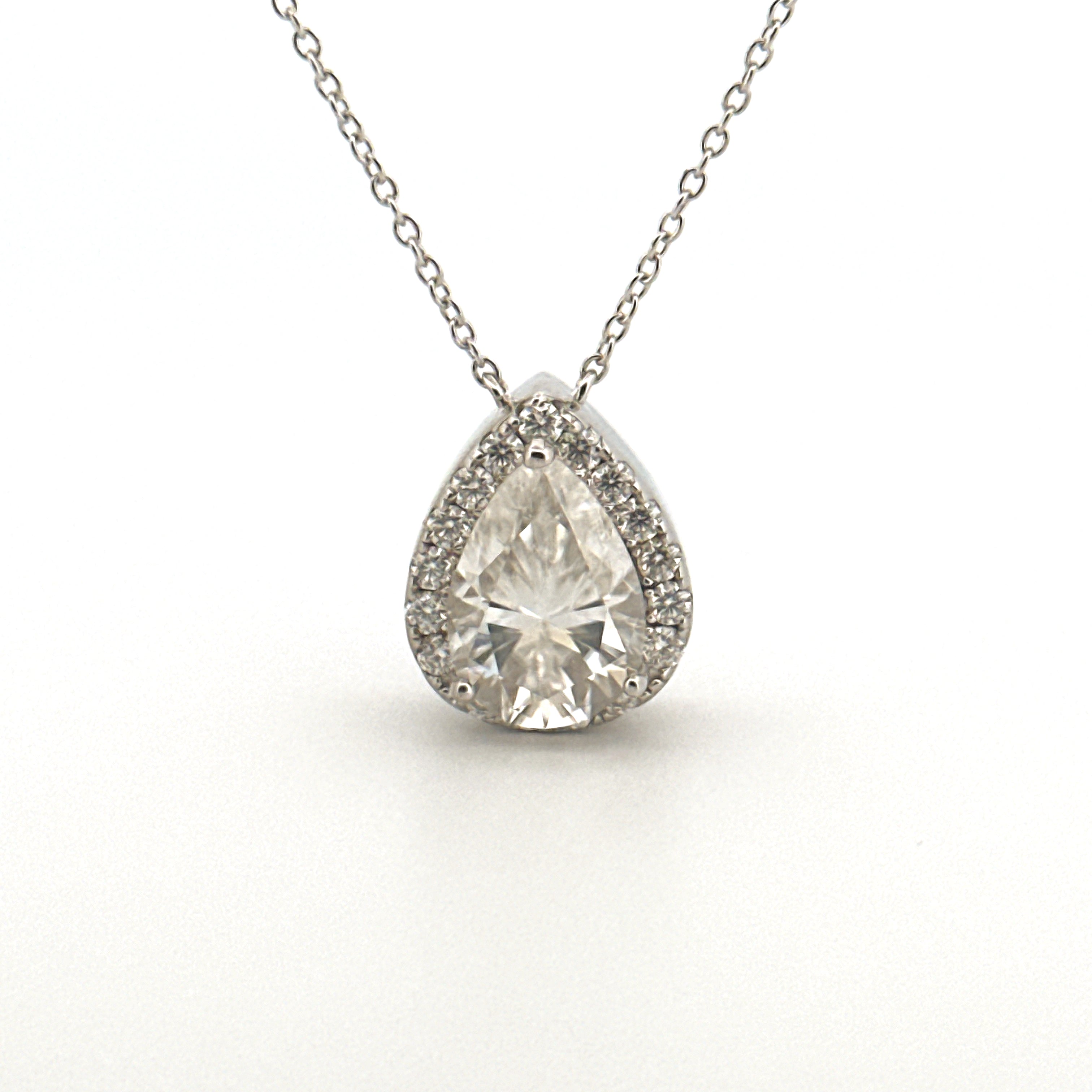 Teardrop Urn Necklace, Cremation Jewelry for Ashes, Ash Holder Keepsake Urn Pendant