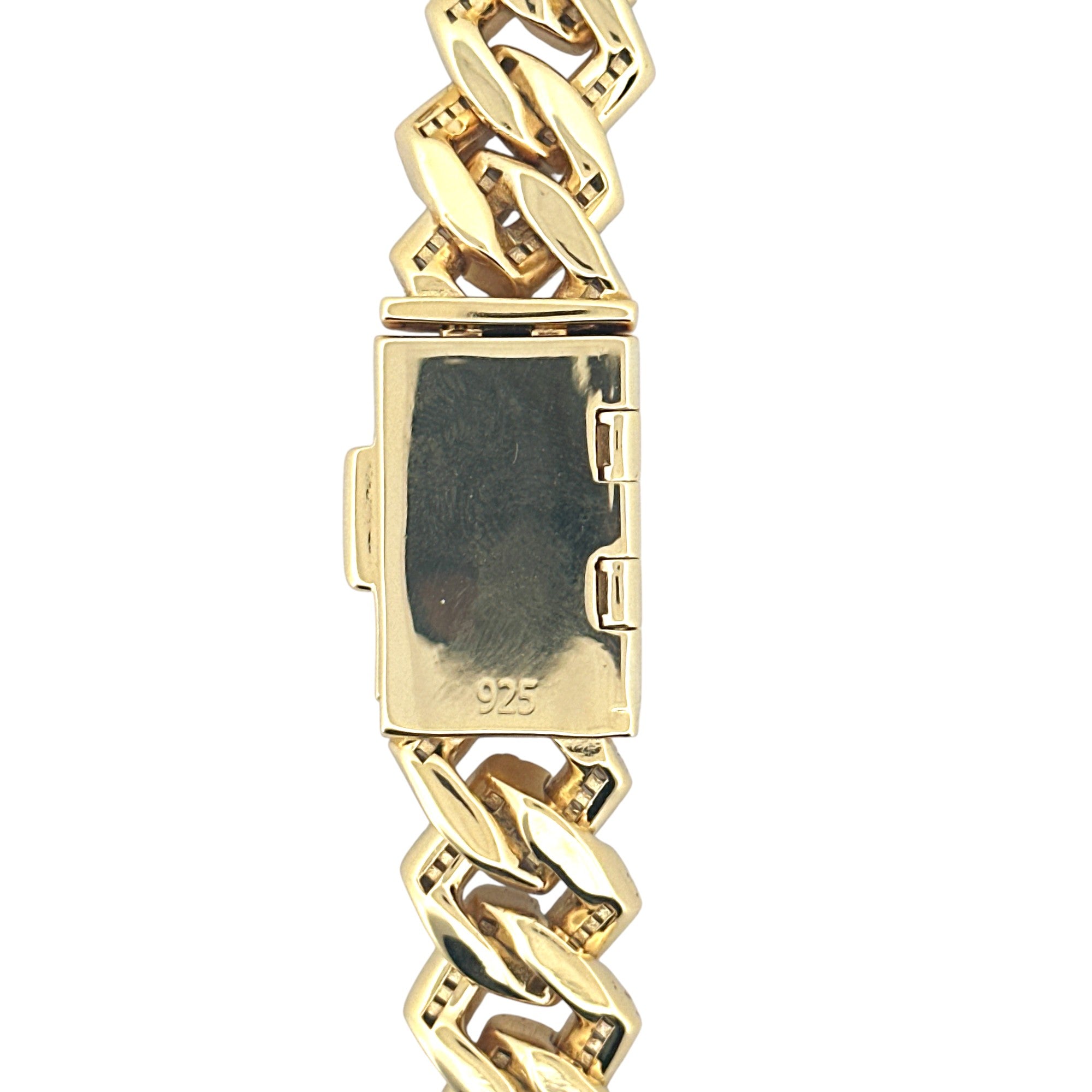 Cuban Link Apple Watch Band – VVS GRA Certified Moissanite Lab Diamonds | Fits All Series | 100% Passes Diamond tester