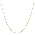 Diamond Cut Rope Chain – Solid 10K Gold or 925
