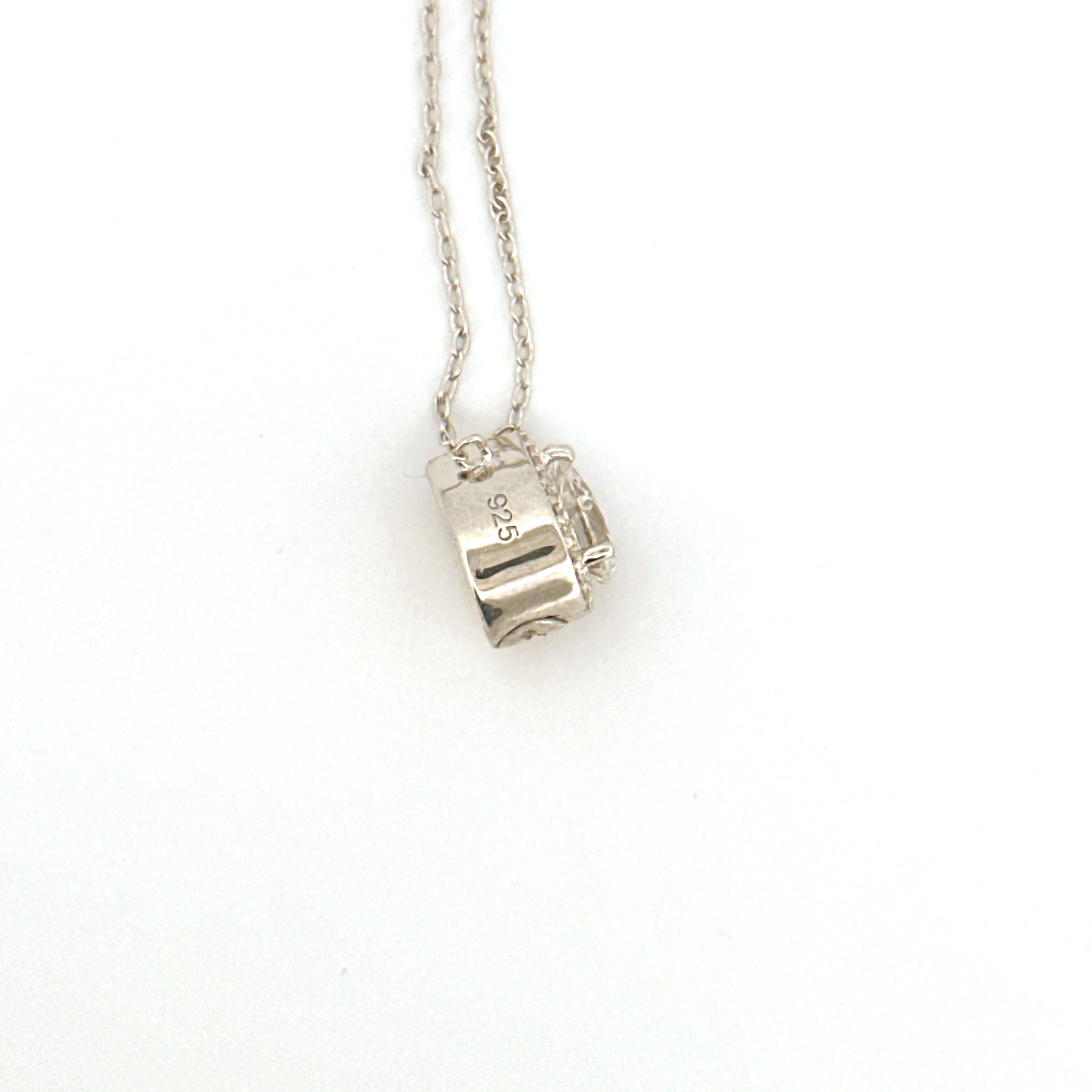 Teardrop Urn Necklace, Diamond Cremation Jewelry for Human/Pet Ashes, Ash Holder, Genuine Gemstone Birthstones