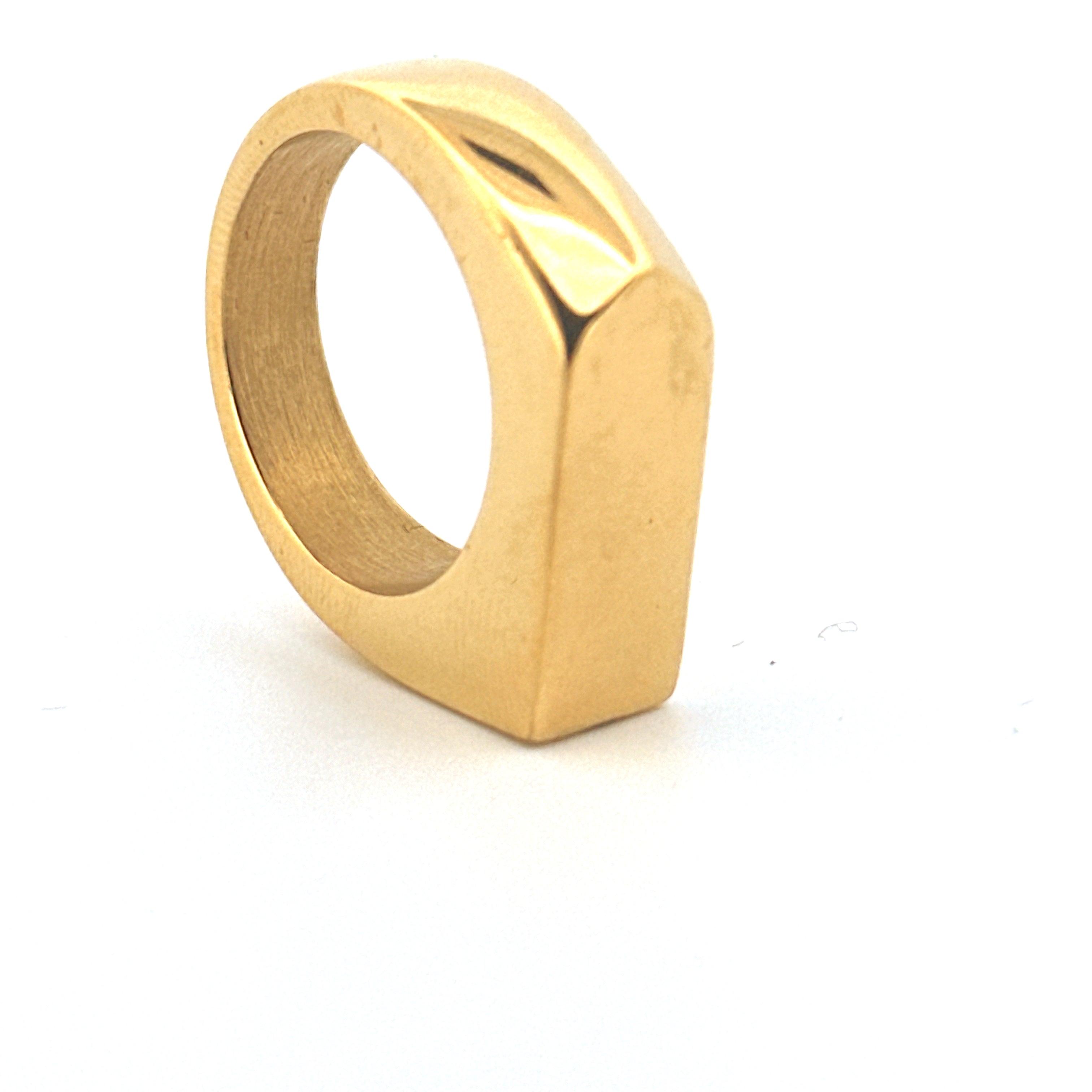 Men's Urn Ring, Personalized Memorial Ring with Ashes, Keepsake Ash Holder