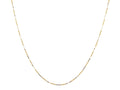Diamond-Cut Beaded Gold Vermeil Chain – Rare Design