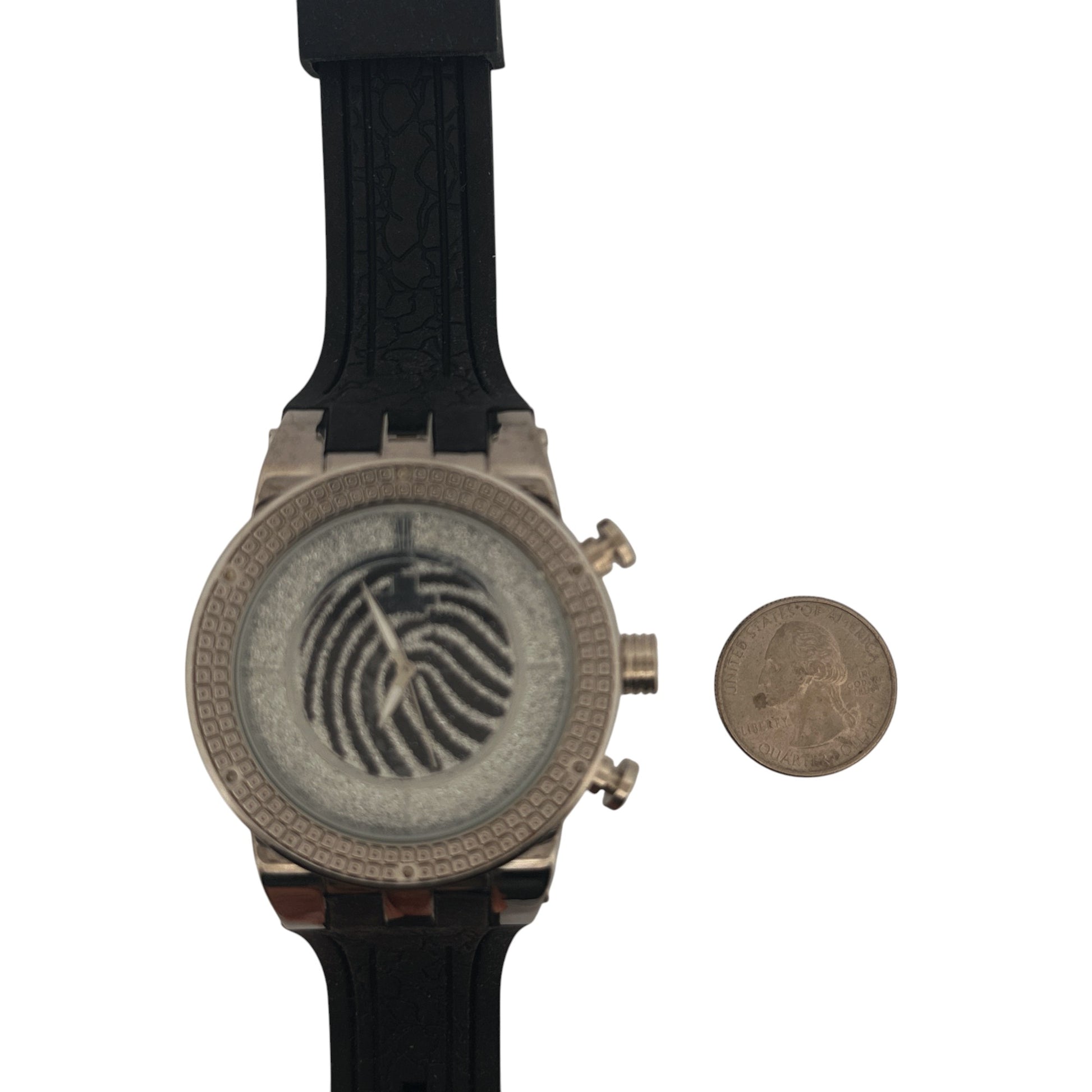 Watch for Men, Gift for Him, 1/10 cttw Natural Diamond Watch