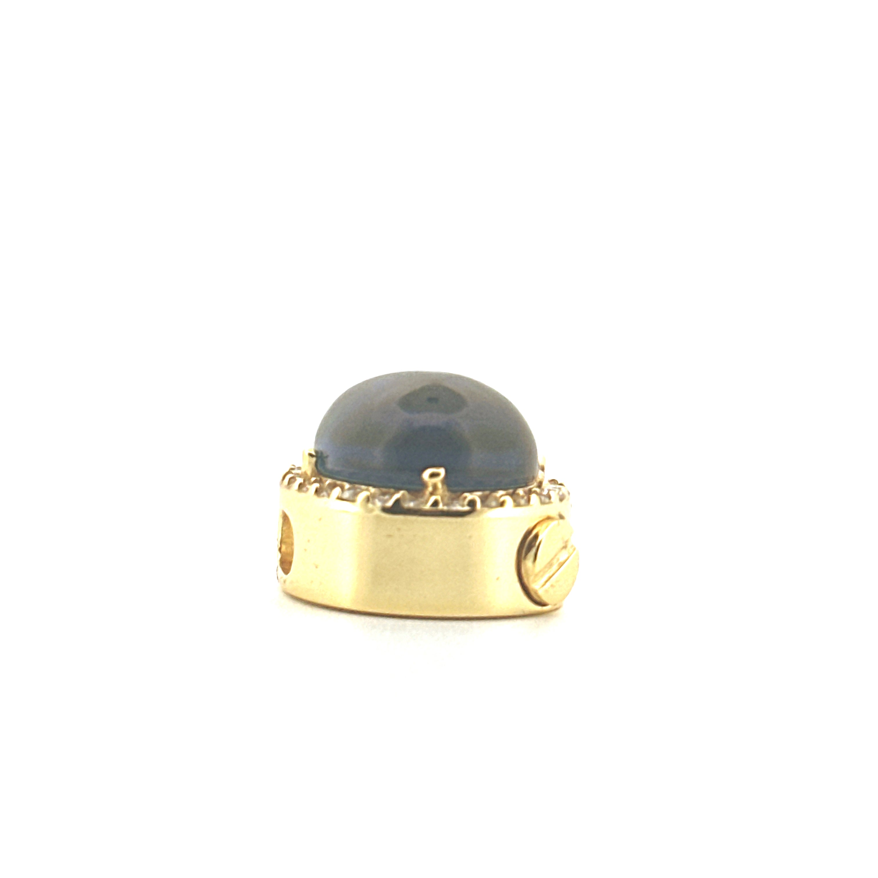 Diamond Birthstone Urn Pendant, Teardrop Urn Necklace, Cremation Jewelry For Ashes, Genuine Gemstones