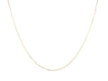Box Chain Diamond-Cut Two Tone Gold – 14K Over 925 Sterling Silver, Unique Design