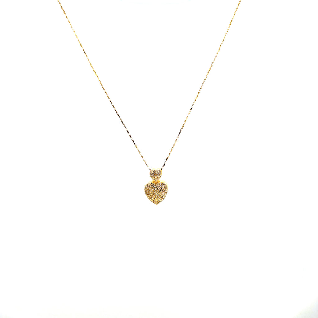Heart Urn Pendant, Gold Cremation Urn Pendant for Human or Pet Ashes