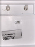 Load image into Gallery viewer, Real Diamond heart pendant and earring set 1/2 carat natural diamonds. Comes with certificate & free gift packaging best gift this holiday
