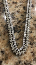 Load image into Gallery viewer, Custom designed men’s real diamond necklace 13 carat hand picked solitaires on 10k solid gold-breathtaking! Retails for 27,000+ save w/ us!
