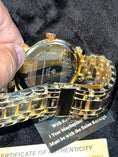 Cargar la imagen en la vista de la galería, Biggest sale of the year on certified Real Diamond men’s watches. Limited time while supplies last. Not cz not fake! 100% natural diamonds
