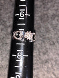 Load image into Gallery viewer, 10k Solid White Gold Engagement Real Diamond Ring. Perfect gift for any occasion! Unbeatable prices! Not plated not Cz comes w/ certificate!
