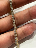 Load image into Gallery viewer, 10k solid gold unisex real 1 carat diamond tennis bracelet. Comes w/ certificate of authenticity. Not plated! Not fake stones! All natural!
