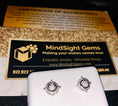 Load image into Gallery viewer, Best gift Real Diamond Earrings. Not fake! Not CZ! Comes w/ certificate of authenticity. Huge sale on all real diamond jewelry Don’t miss it
