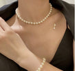 Load image into Gallery viewer, Pearl Necklace Made | Wear It In Your Own Style | Perfect For Her | Christmas Gift
