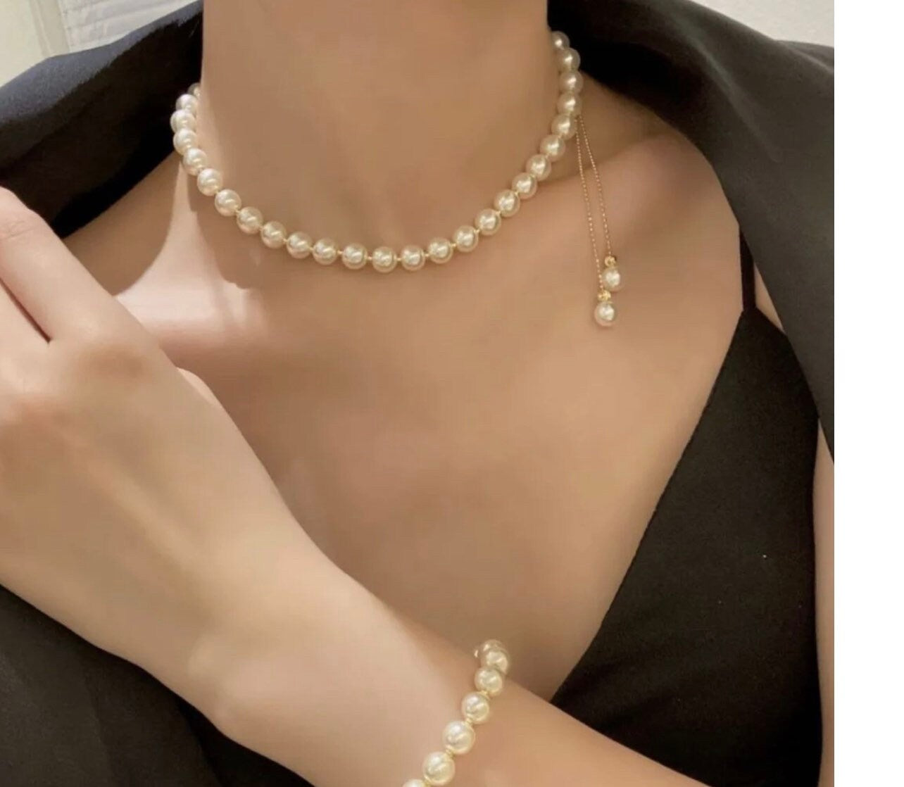 Pearl Necklace Made | Wear It In Your Own Style | Perfect For Her | Christmas Gift